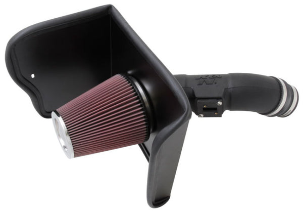 K&N 12 Toyota Tundra 5.7L V8 AirCharger Performance Intake - Bull Strap