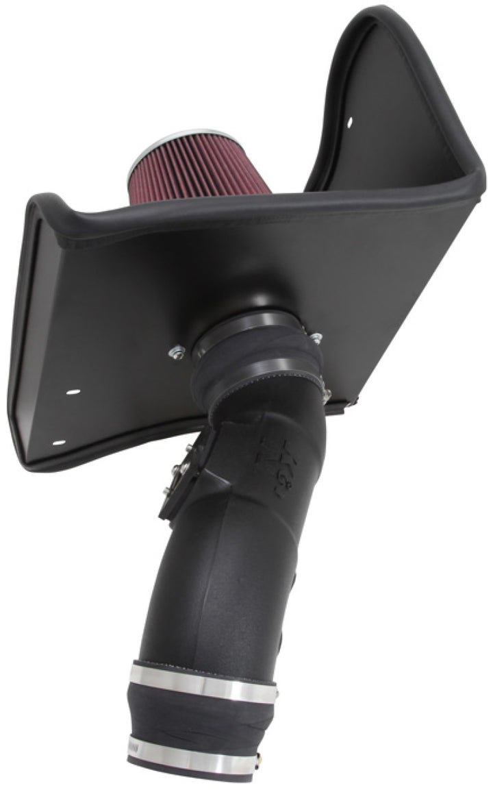 K&N 12 Toyota Tundra 5.7L V8 AirCharger Performance Intake - Bull Strap