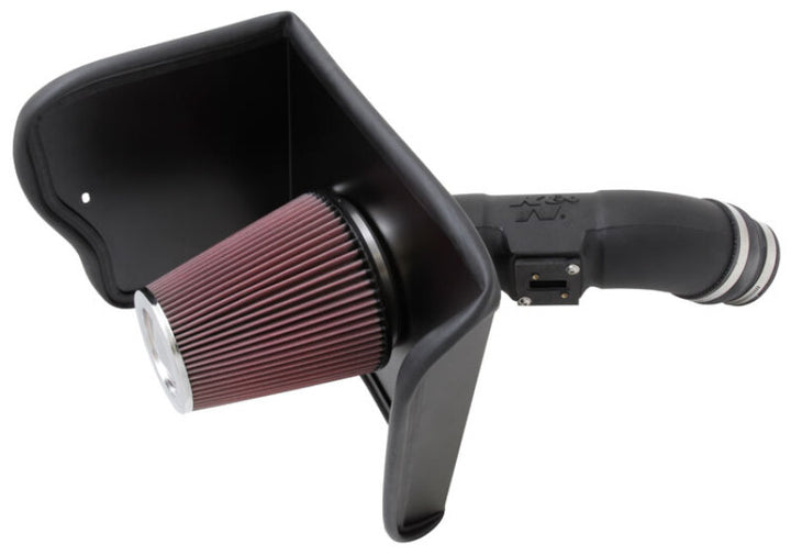 K&N 12 Toyota Tundra 5.7L V8 AirCharger Performance Intake - Bull Strap