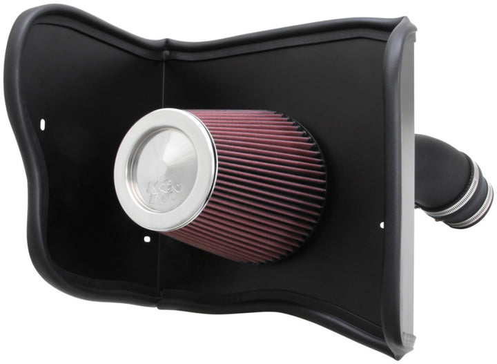 K&N 12 Toyota Tundra 5.7L V8 AirCharger Performance Intake - Bull Strap