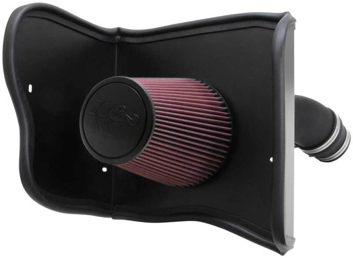 K&N 12 Toyota Tundra 5.7L V8 AirCharger Performance Intake - Bull Strap