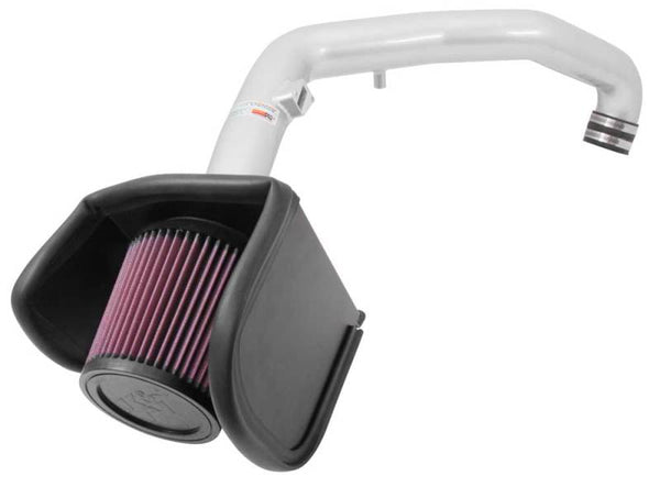 K&N 13-14 Chevy Malibu 3.6L 69 Series Typhoon Perf Intake Kit - Bull Strap