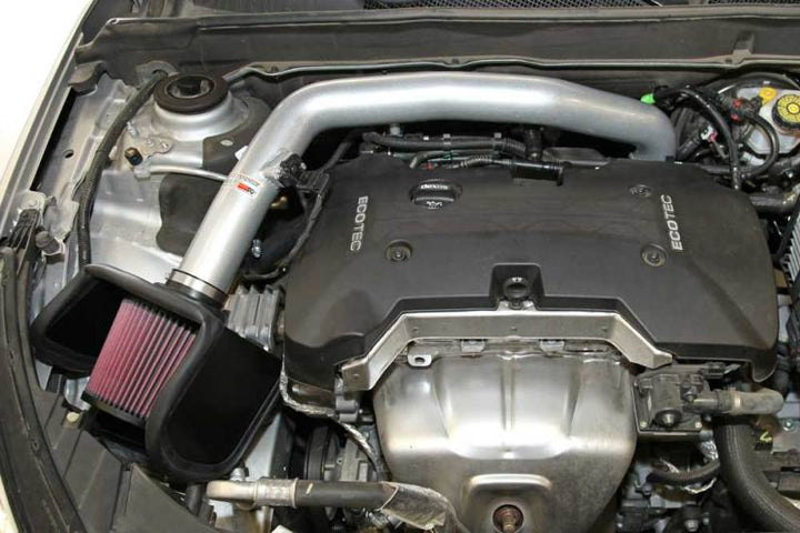 K&N 13-14 Chevy Malibu 3.6L 69 Series Typhoon Perf Intake Kit - Bull Strap