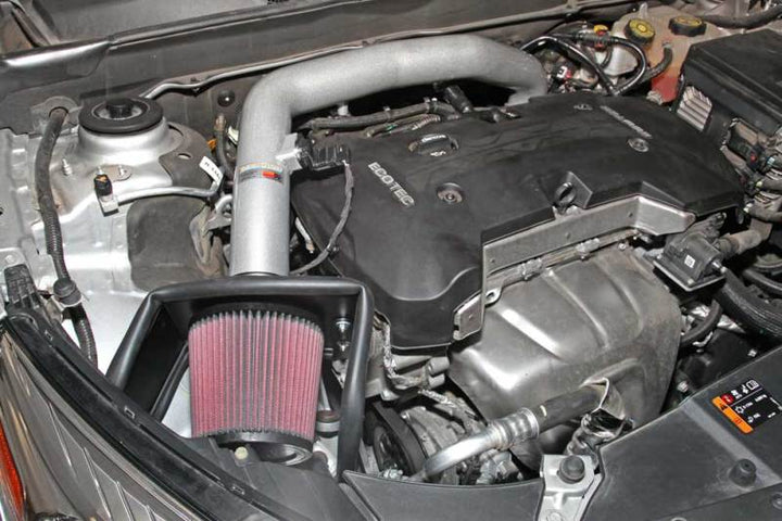 K&N 13-14 Chevy Malibu 3.6L 69 Series Typhoon Perf Intake Kit - Bull Strap