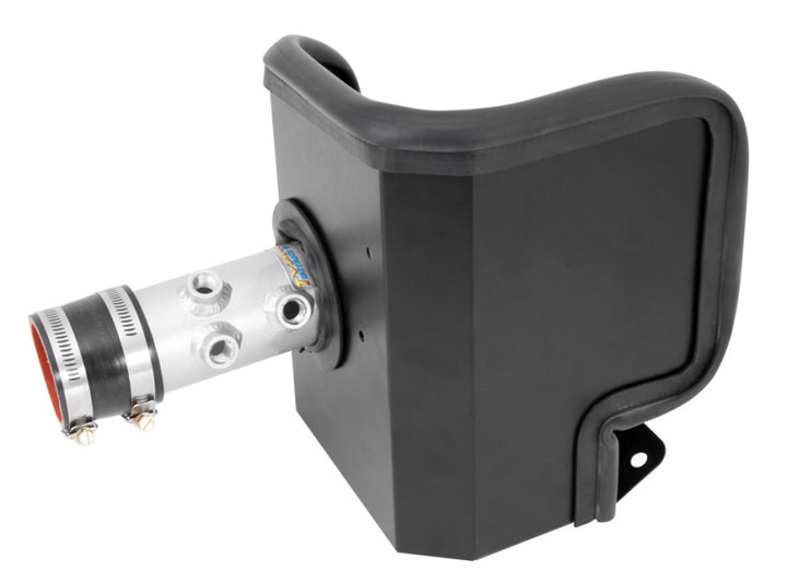 K&N 13-14 Dodge Dart 1.4L Silver Typhoon Performance Intake - Bull Strap