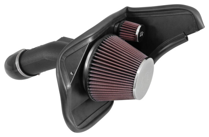 K&N 13-15 Cadillac ATS V6-3.6L F/I AirCharger Performance Intake - Bull Strap