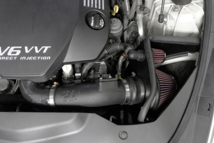 K&N 13-15 Cadillac ATS V6-3.6L F/I AirCharger Performance Intake - Bull Strap