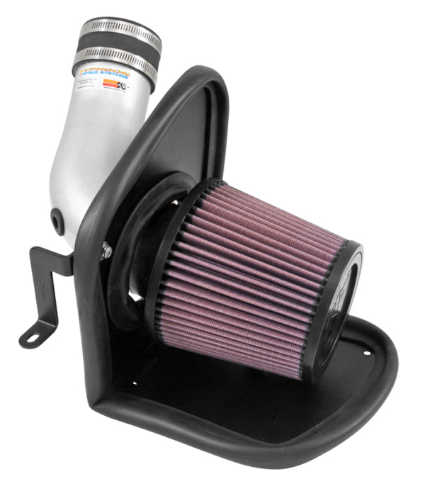 K&N 13-15 Ford Escape 2.0L/1.6L L4 Typhoon Cold Air Intake - Bull Strap