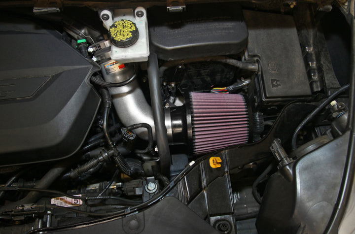 K&N 13-15 Ford Escape 2.0L/1.6L L4 Typhoon Cold Air Intake - Bull Strap