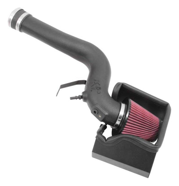 K&N 13-15 Ford Fusion 1.6L EcoBoost Air Charger Performance Intake - Bull Strap