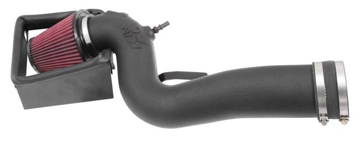 K&N 13-15 Ford Fusion 1.6L EcoBoost Air Charger Performance Intake - Bull Strap