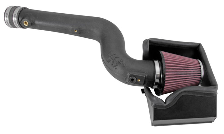 K&N 13-15 Ford Fusion 2.0L Performance Intake Kit - Bull Strap