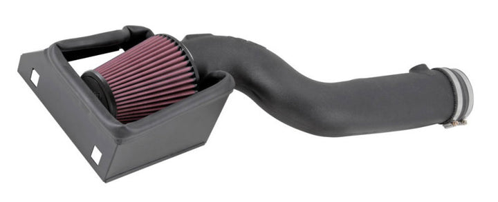 K&N 13-15 Ford Fusion 2.0L Performance Intake Kit - Bull Strap