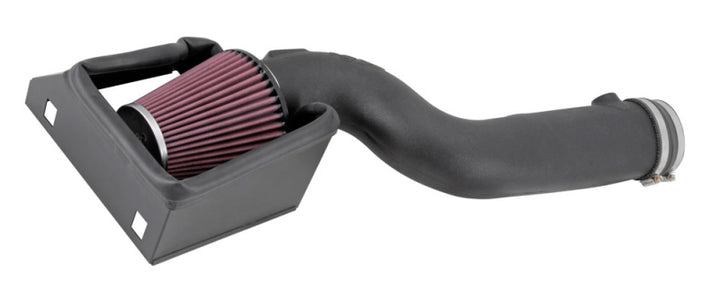 K&N 13-15 Ford Fusion 2.0L Performance Intake Kit - Bull Strap