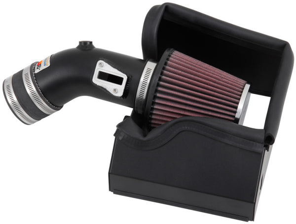 K&N 13-18 Ford Fusion 2.5L Typhoon Cold Air Intake - Bull Strap