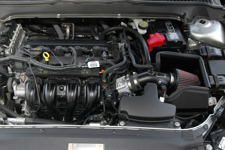 K&N 13-18 Ford Fusion 2.5L Typhoon Cold Air Intake - Bull Strap