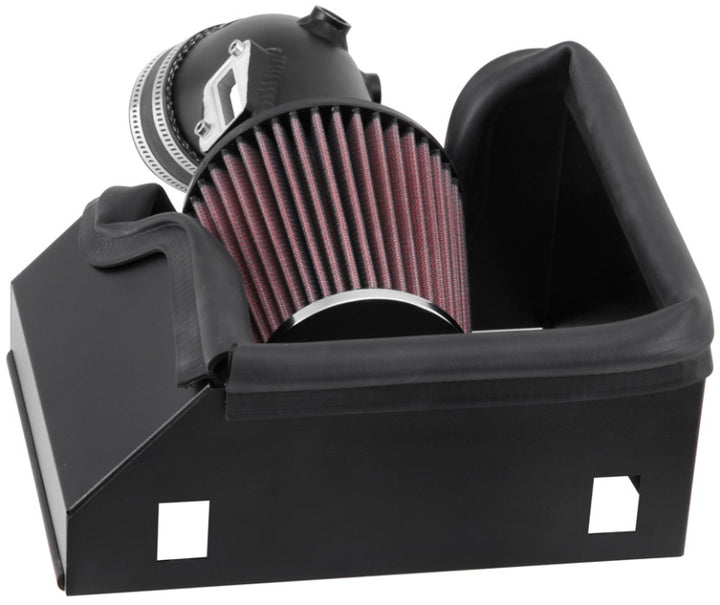 K&N 13-18 Ford Fusion 2.5L Typhoon Cold Air Intake - Bull Strap