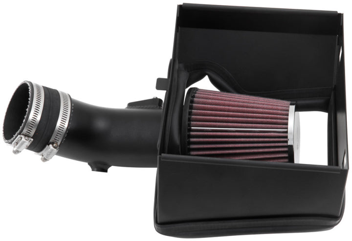 K&N 13-18 Ford Fusion 2.5L Typhoon Cold Air Intake - Bull Strap