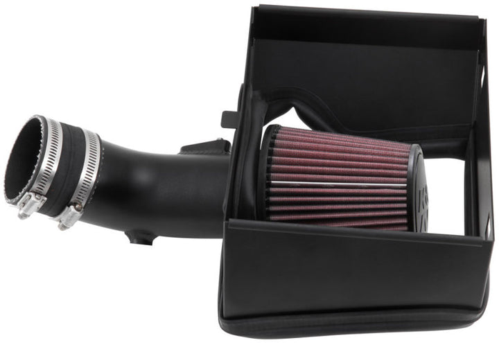 K&N 13-18 Ford Fusion 2.5L Typhoon Cold Air Intake - Bull Strap