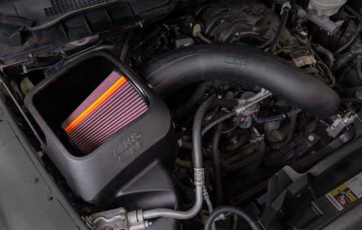 K&N 13-21 Dodge Ram 1500 (3.6L V6) NextGen Cold Air Intake - Bull Strap