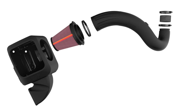 K&N 13-21 Dodge Ram 1500 (3.6L V6) NextGen Cold Air Intake - Bull Strap