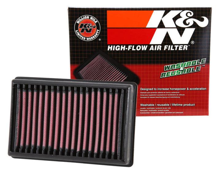 K&N 13 BMW R1200GS Replacement Air Filter - Bull Strap