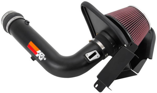 K&N 13 Ford Explorer 3.5L V6 Performance Intake Kit - Bull Strap
