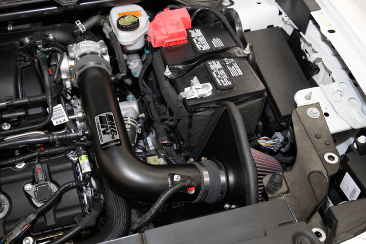 K&N 13 Ford Explorer 3.5L V6 Performance Intake Kit - Bull Strap