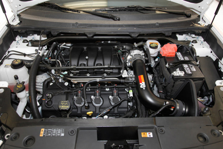 K&N 13 Ford Explorer 3.5L V6 Performance Intake Kit - Bull Strap