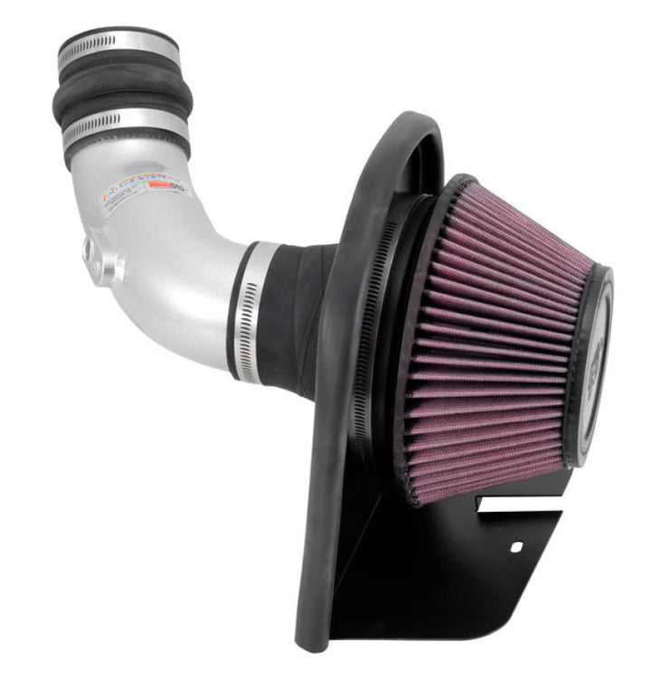 K&N 13 Ford Focus ST L4-2.9L F/I Typhoon Performance Intake - Bull Strap