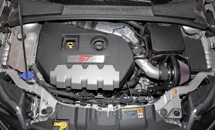 K&N 13 Ford Focus ST L4-2.9L F/I Typhoon Performance Intake - Bull Strap