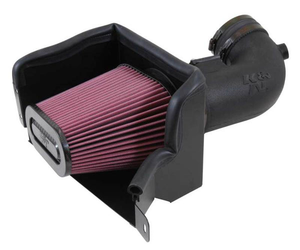 K&N 14-15 Chevy Corvette Stingray 6.2L V8 AirCharger Performance Intake - Bull Strap