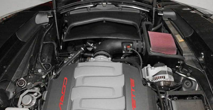 K&N 14-15 Chevy Corvette Stingray 6.2L V8 AirCharger Performance Intake - Bull Strap