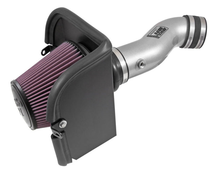 K&N 14-15 Jeep Cherokee 3.2L V6 High Flow Performance Intake Kit - Bull Strap