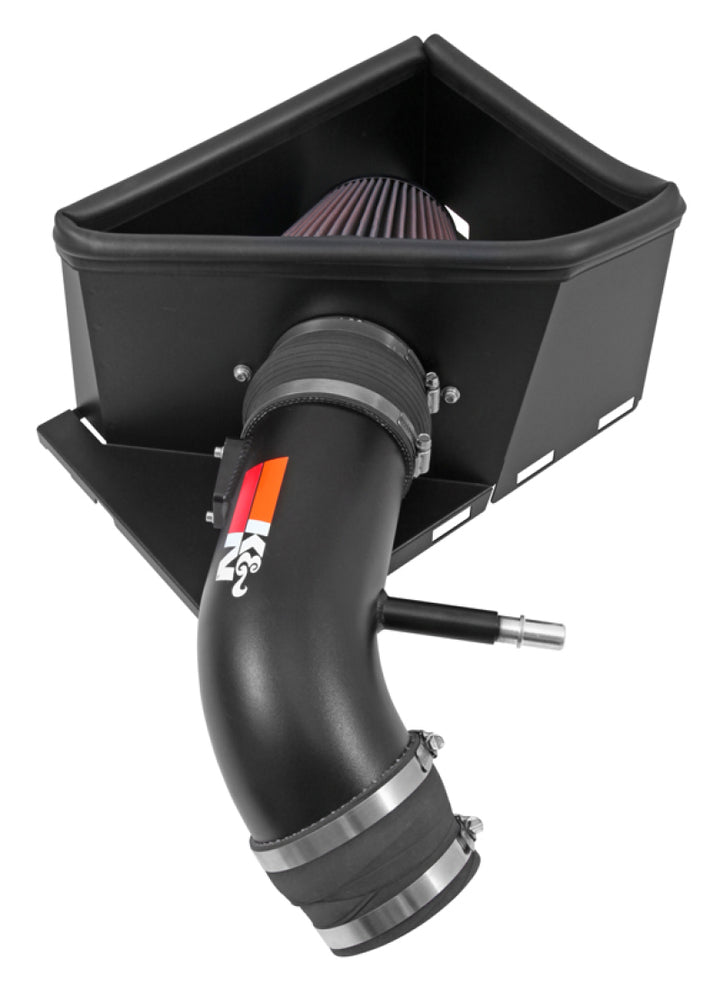 K&N 14-15 Ram 2500/3500 6.4L V8 High Flow Performance Intake Kit - Bull Strap