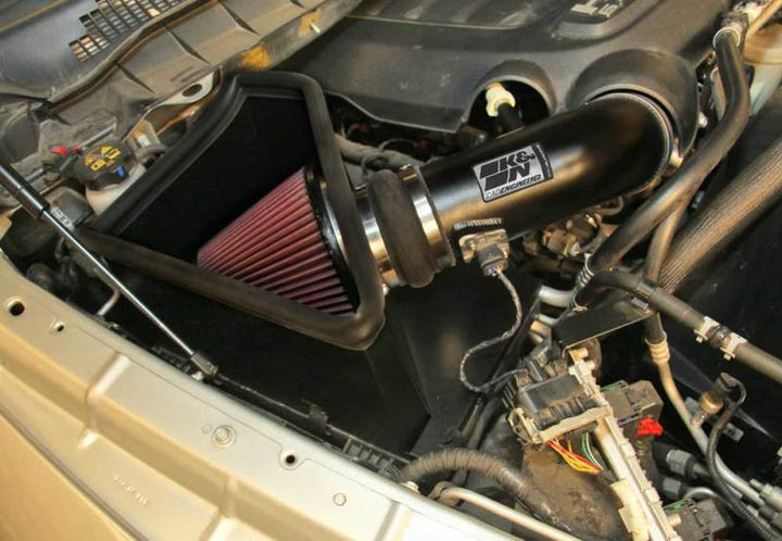 K&N 14-15 Ram 2500/3500 6.4L V8 High Flow Performance Intake Kit - Bull Strap