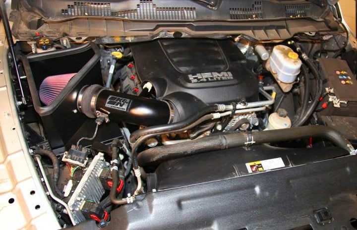 K&N 14-15 Ram 2500/3500 6.4L V8 High Flow Performance Intake Kit - Bull Strap