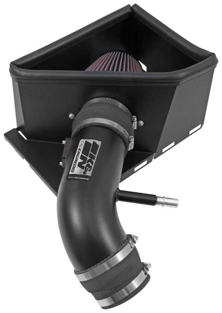 K&N 14-15 Ram 2500/3500 6.4L V8 High Flow Performance Intake Kit - Bull Strap