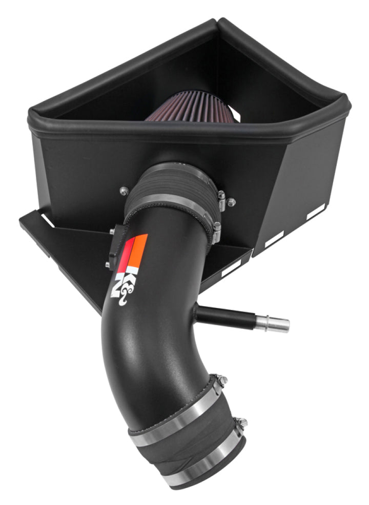 K&N 14-15 Ram 2500/3500 6.4L V8 High Flow Performance Intake Kit - Bull Strap