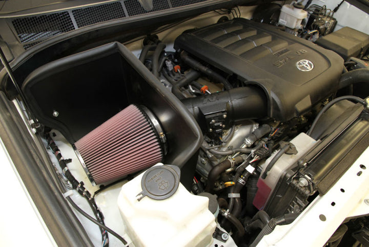 K&N 14-15 Toyota Tundra V8-4.7L/5.7L Performance Air Intake System - Bull Strap
