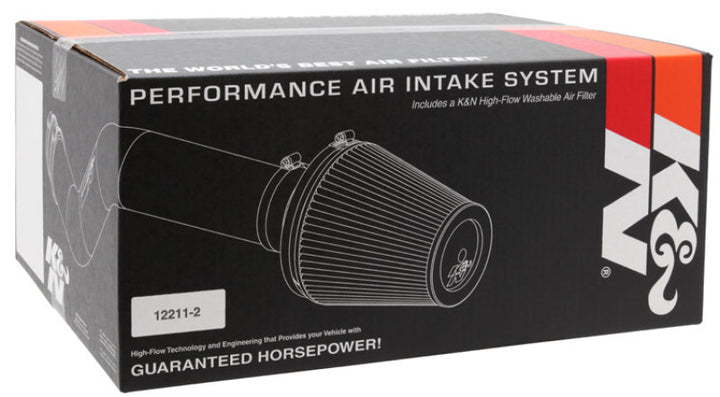 K&N 14-15 Toyota Tundra V8-4.7L/5.7L Performance Air Intake System - Bull Strap