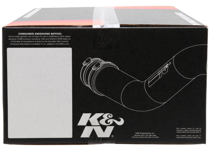 K&N 14-15 Toyota Tundra V8-4.7L/5.7L Performance Air Intake System - Bull Strap