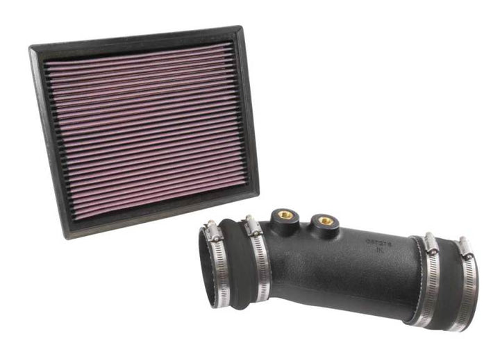 K&N 14-15 Toyota Tundra V8-4.7L/5.7L Performance Air Intake System - Bull Strap