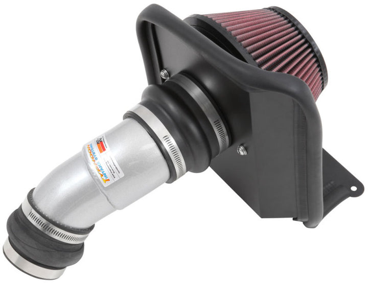 K&N 14-16 Kia Soul L4 2.0L Typhoon Cold Air Intake Aluminum Silver - Bull Strap