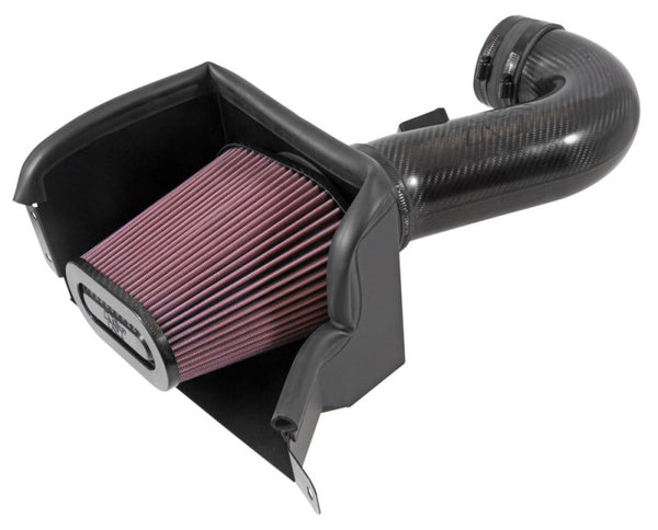 K&N 15-16 Chevy Corvette Z06 6.2L V8 AirCharger Performance Intake - Bull Strap