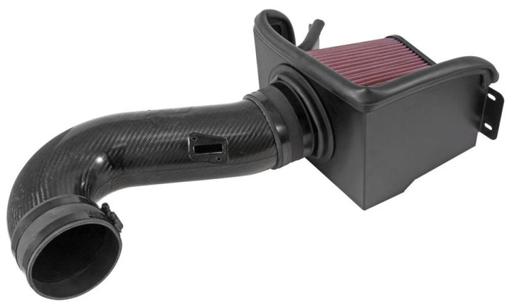 K&N 15-16 Chevy Corvette Z06 6.2L V8 AirCharger Performance Intake - Bull Strap