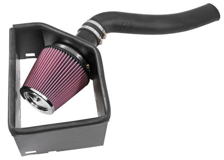 K&N 15-16 Dodge Ram 1500 V6-3.0L DSL Performance Intake Kit - Bull Strap