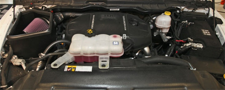 K&N 15-16 Dodge Ram 1500 V6-3.0L DSL Performance Intake Kit - Bull Strap