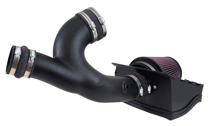 K&N 15-16 Ford F-150 2.7L V6 F/I AirCharger Intake Kit - Bull Strap