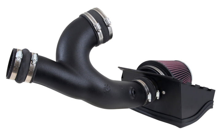 K&N 15-16 Ford F-150 2.7L V6 F/I AirCharger Intake Kit - Bull Strap